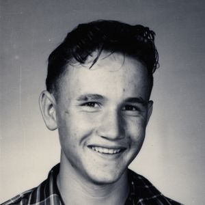 Roger Miller smiles for his Erick High School yearbook photo.
